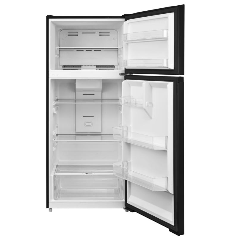 Element Appliance ERT16CGDB Element 16.0 Cu. Ft. Top Freezer Refrigerator - Black, Energy Star