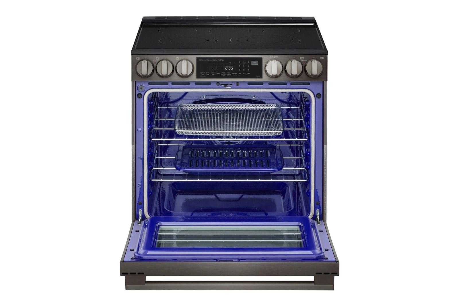 Lg LSEL6335ZE 6.3 Cu. Ft. Smart Electric Slide-In Range With Instaview®, Probake Convection®, And Air Fry