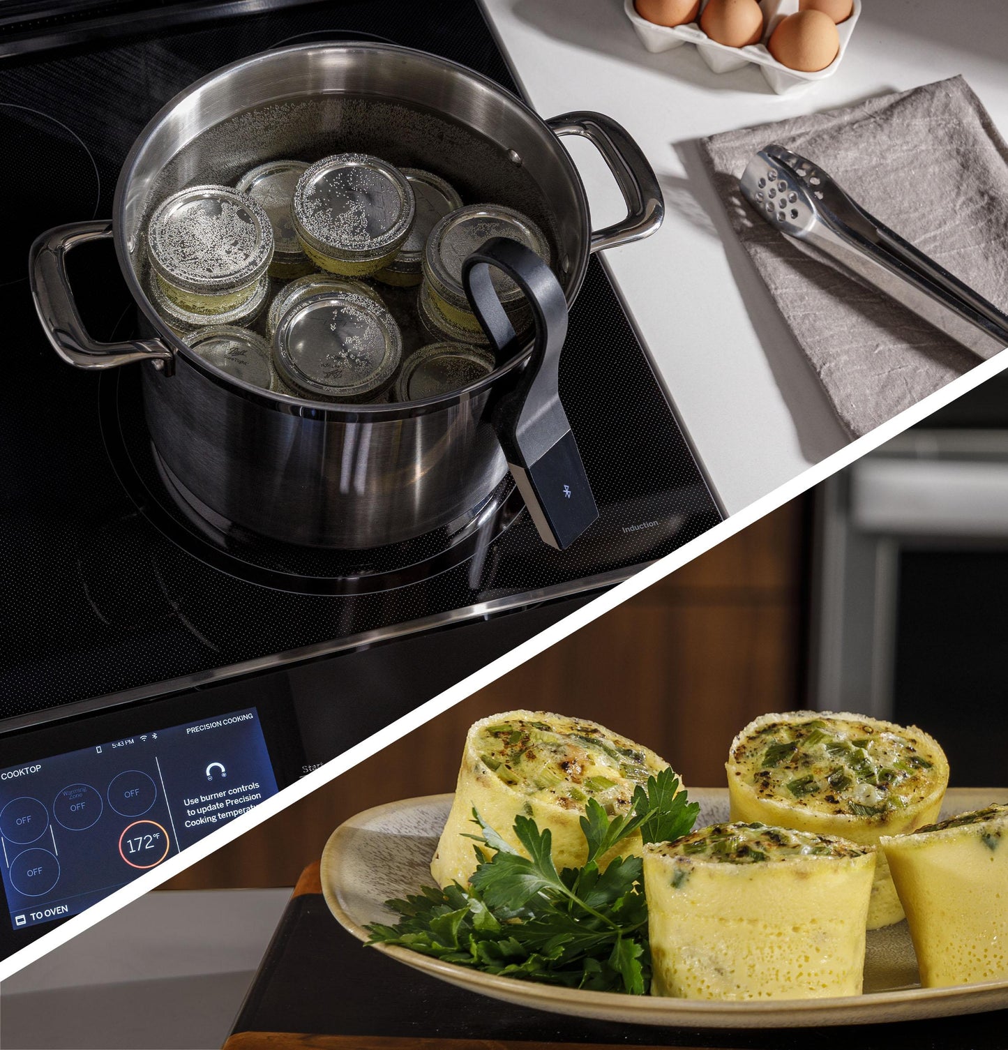 Ge Appliances PHS93EYPFS Ge Profile™ Energy Star 30" Smart Slide-In Fingerprint Resistant Front-Control Induction And Convection Range With No Preheat Air Fry
