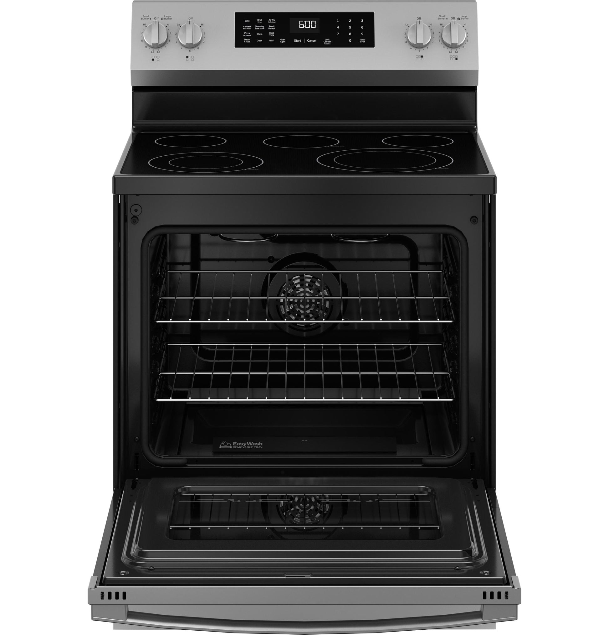 Ge Appliances GRF600AVSS Ge® 30" Free-Standing Electric Convection Range With No Preheat Air Fry And Easywash™ Oven Tray