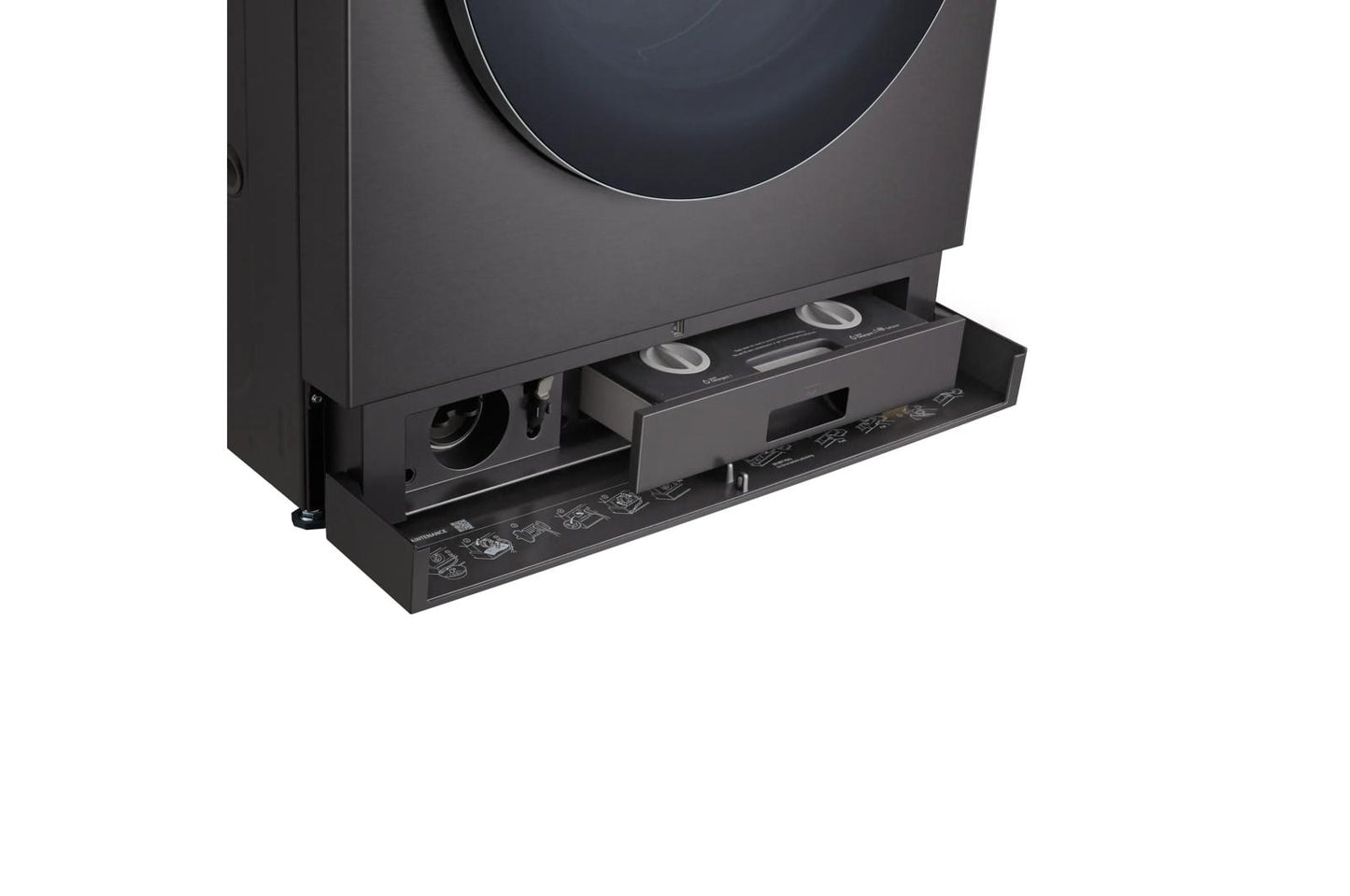 Lg WM9901HBA Lg Signature 5.8 Cu. Ft. Mega Capacity Smart Front Load Washer With Built-In Intelligence, Turbowash® 360(Degree), Ezdispense® And Touch Lcd Control