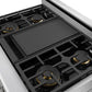 Thor Kitchen XRD36ELP 36 Inch X Series Professional Freestanding Dual Fuel Liquid Propane Range