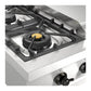 Ilve UHCP36FNSSBLP Ilve Uhcp36Fnssblp Nostalgie Ii 36 Inch Built-In Gas Rangetop With 6 Burners And Griddle, In Stainless Steel (Liquid Propane, Burnished)