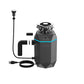 Forno WDD100TA1BO Forno Acqua Brightdiamond Black Onyx 1Hp Super Quiet Garbage Disposal Corded With Motion Sensor Cabinet Light & Pre-Wired Air Switch