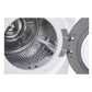 Lg DLHC4002W 7.8 Cu. Ft. Mega Capacity Smart Front Load Dryer With Dual Inverter Heatpump™ Technology And Inverter Direct Drive Motor System