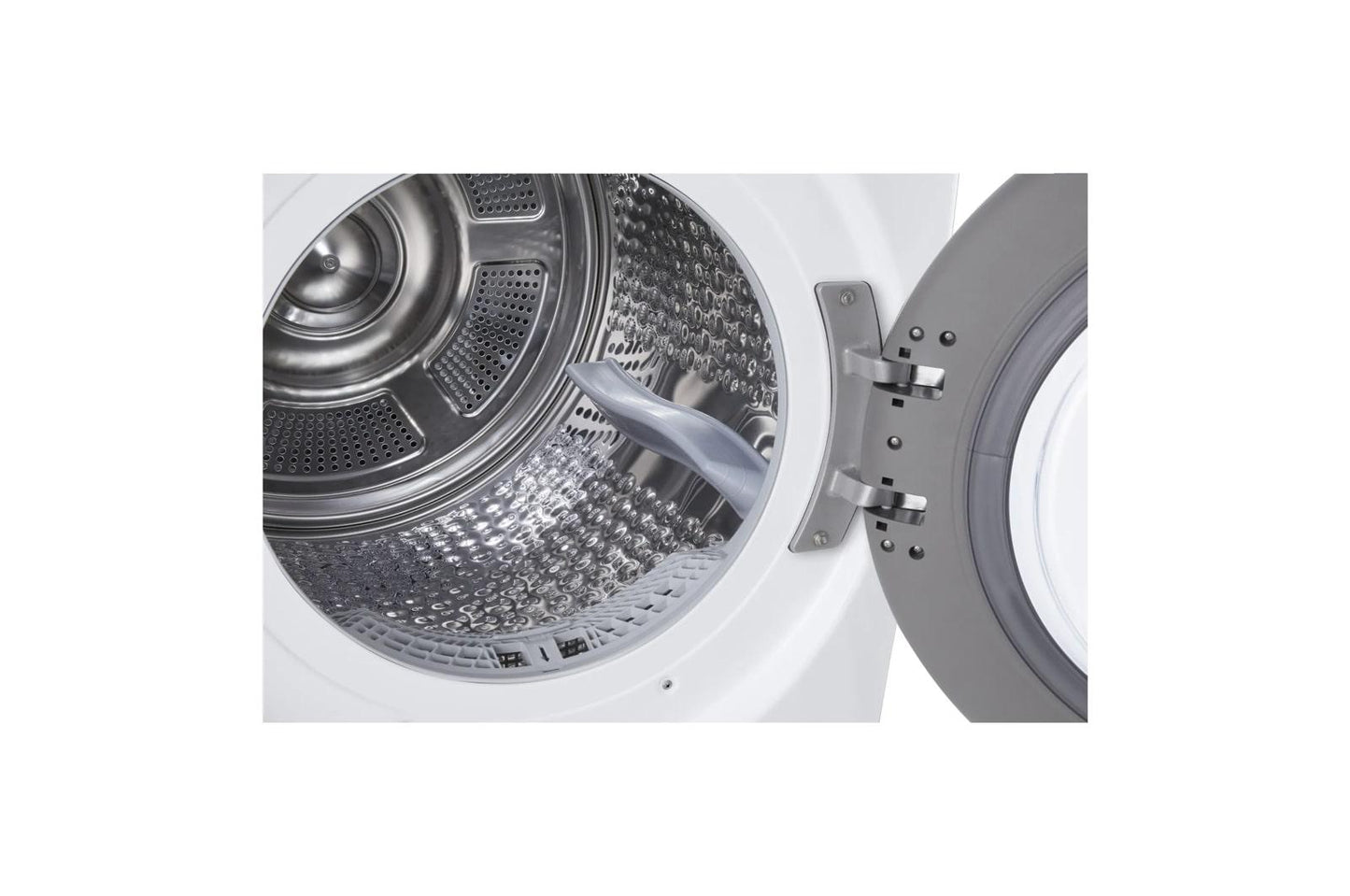 Lg DLHC4002W 7.8 Cu. Ft. Mega Capacity Smart Front Load Dryer With Dual Inverter Heatpump™ Technology And Inverter Direct Drive Motor System