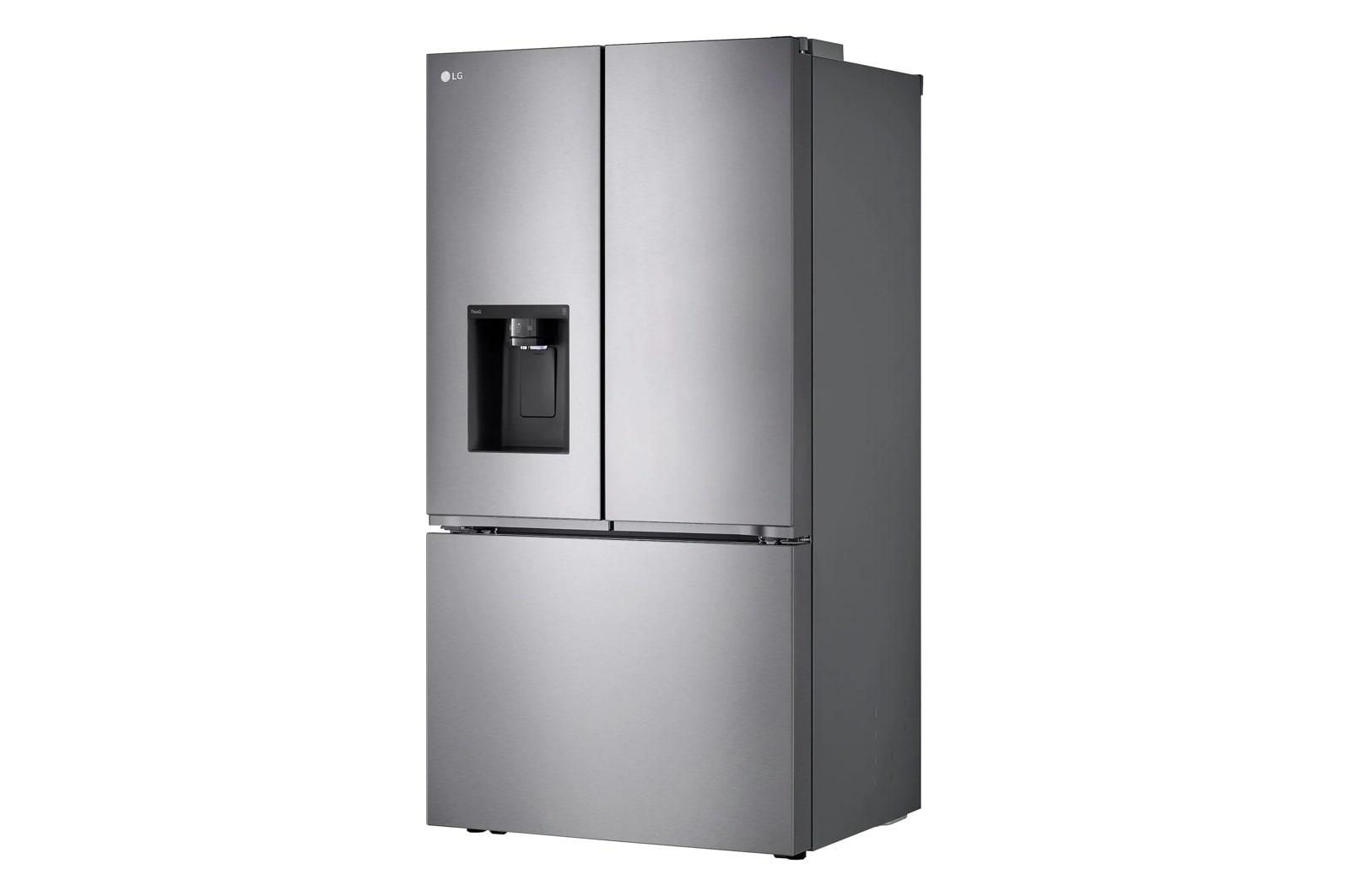 Lg LF26C6230V 26 Cu. Ft. Counter Depth Max 3-Door French Door Refrigerator With Ice And Water Dispenser