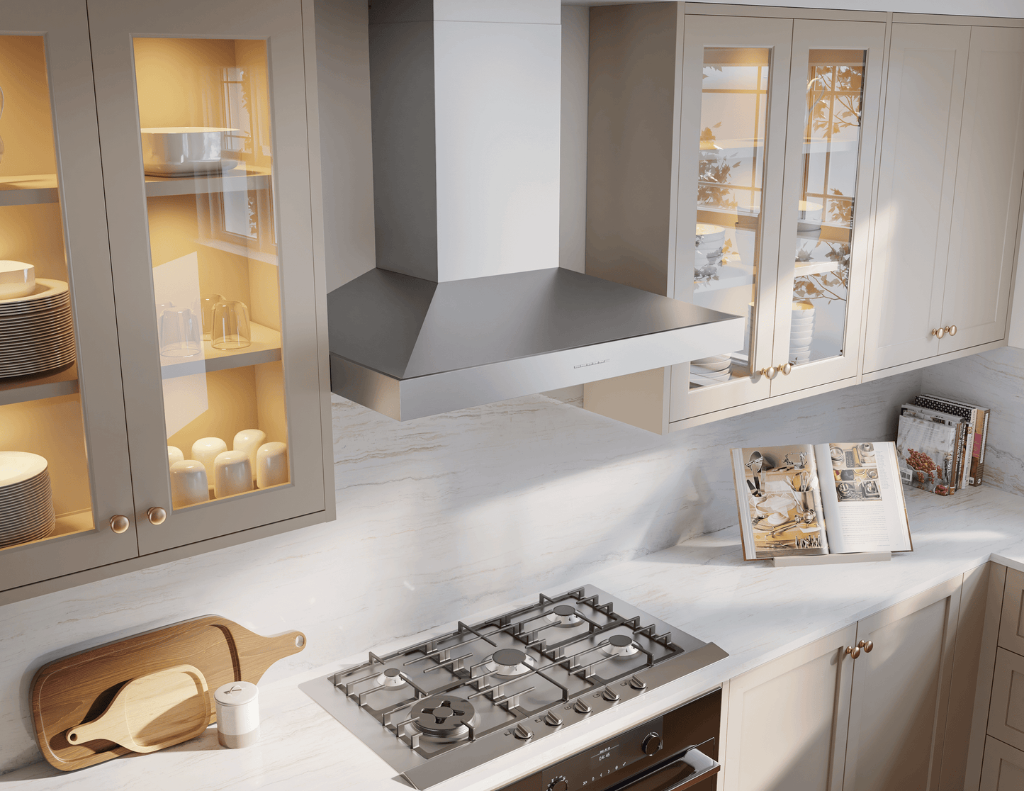 Zephyr ZAME30AS Amalfi Wall, 30In, Stainless Steel