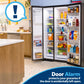 Ge Appliances GZS24NYYFS Ge® 23.6 Cu. Ft. Counter-Depth Side-By-Side Refrigerator With Extra Tall Dispenser And In-Door Icemaker
