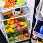 Ge Appliances GSS28NGYBB Ge® 27.9 Cu. Ft. Side-By-Side Refrigerator With Extra Tall Dispenser And In-Door Icemaker