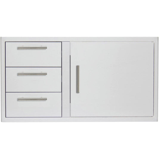Blaze Grills BLZDDCR39LTSC Blaze 39-Inch Access Door And Triple Drawer Combo