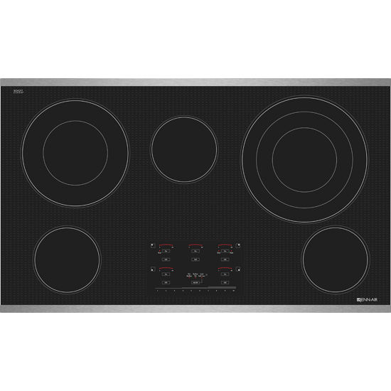 Jennair JEC4536YS Electric Radiant Cooktop With Electronic Touch Control, 36