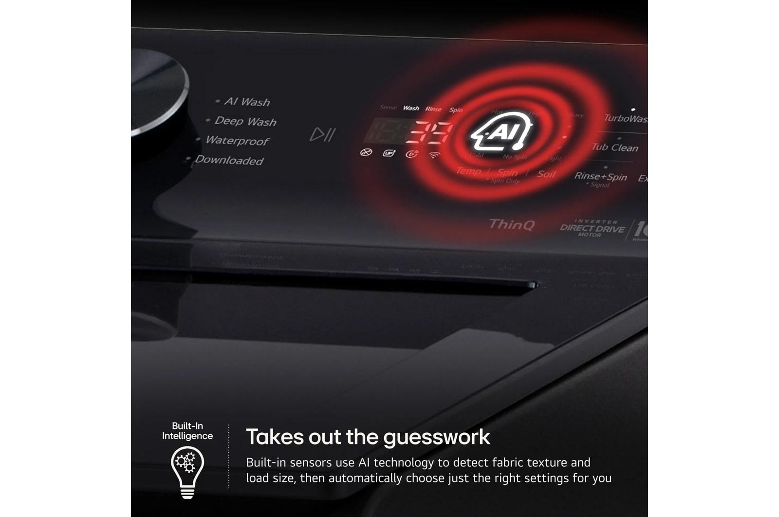 Lg WT8200CL 5.0 Cu. Ft. Mega Capacity Smart Top Load Washer With Easyunload™ & Ai Sensing