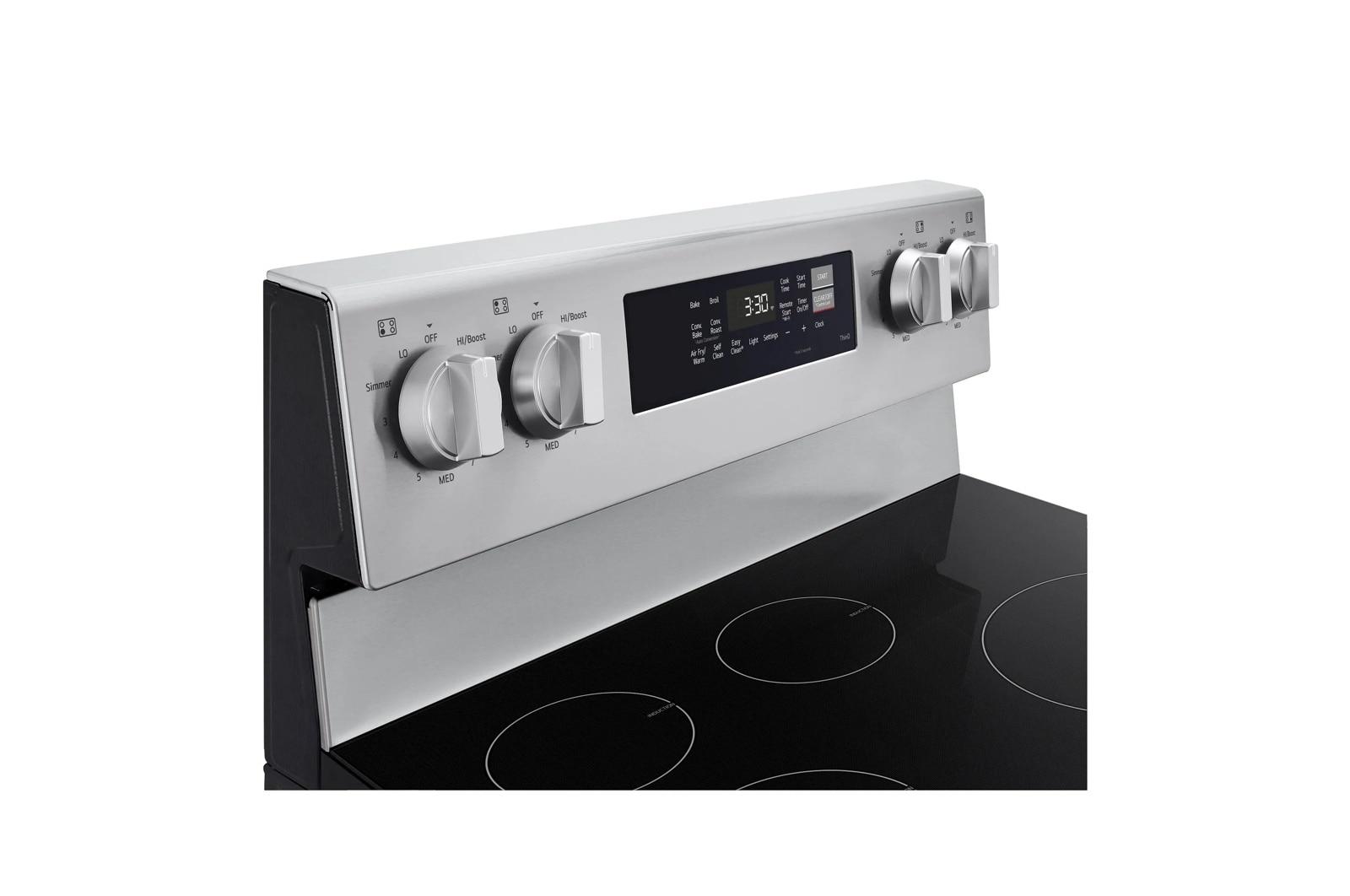Lg LRIN6323YE 6.3 Cu. Ft. Smart Induction Freestanding Range With Probake Convection® And Air Fry