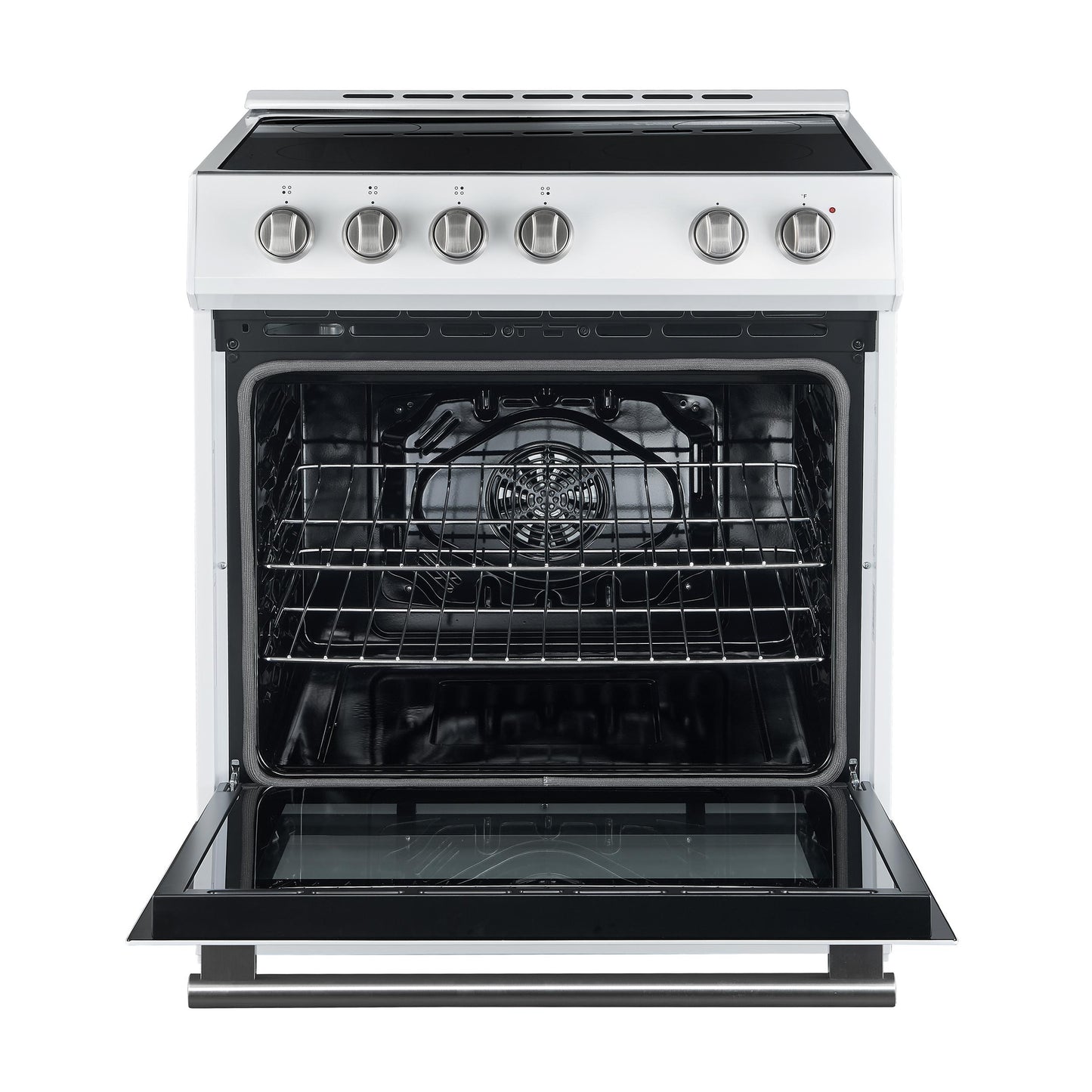 Forno FFSEL602230WHT Forno Leonardo Espresso 30-Inch White Electric Range, True Convection, Energy Efficient