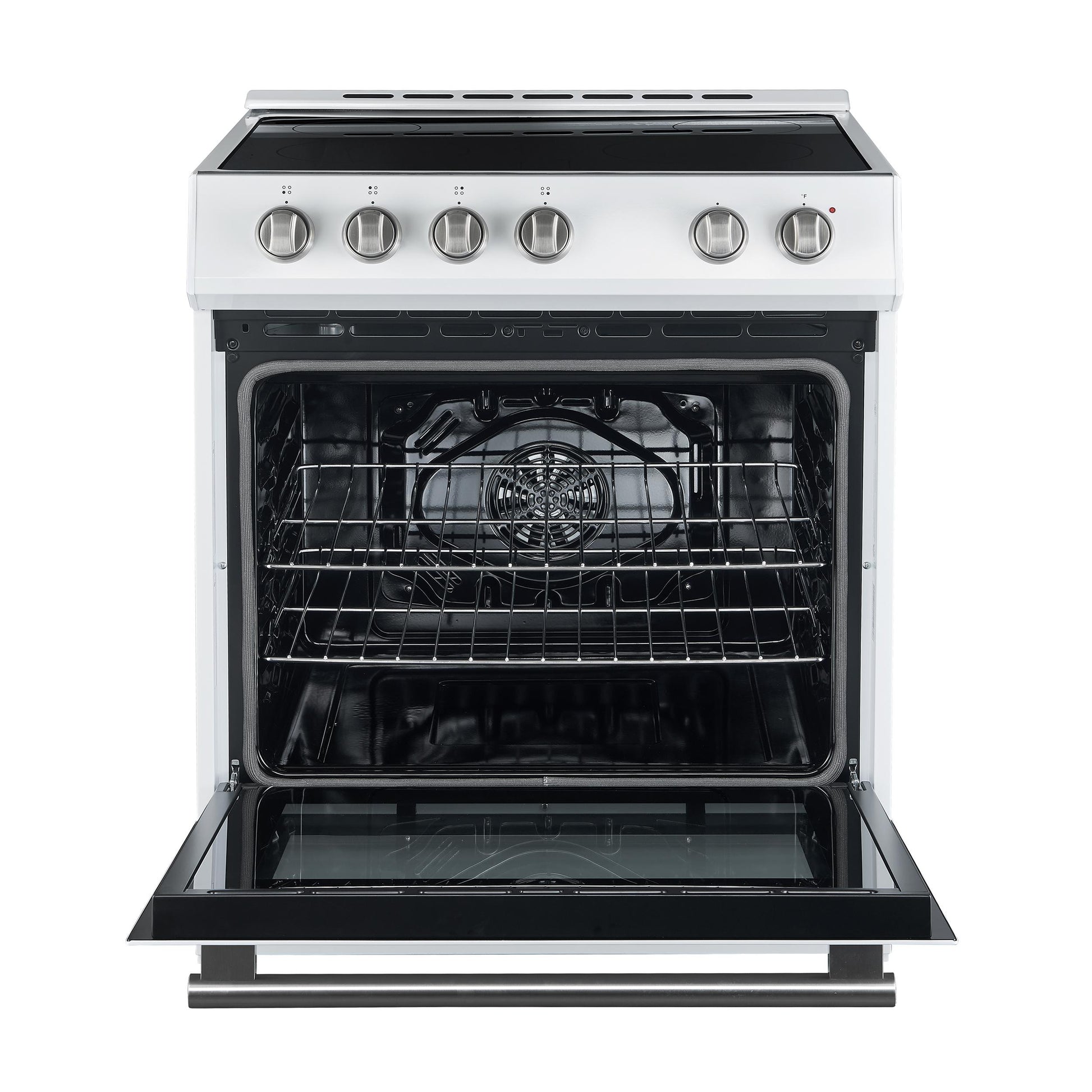 Forno FFSEL602230WHT Forno Leonardo Espresso 30-Inch White Electric Range, True Convection, Energy Efficient