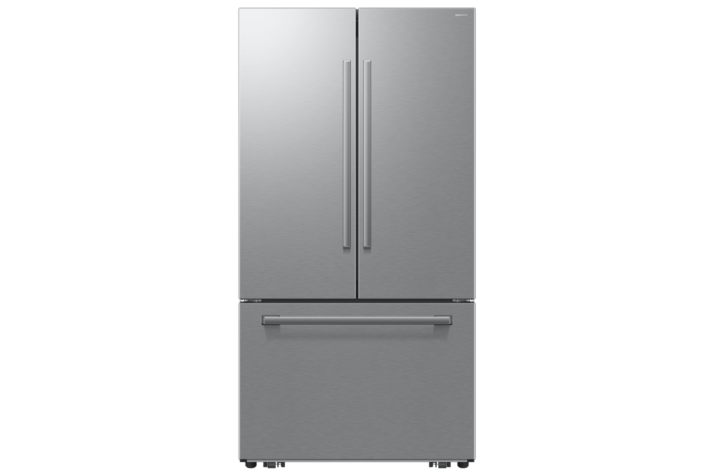 Samsung F1772136664036 Bespoke Kitchen Package With Ai 3-Door French Door Fridge, Slide-In Electric Range, Smart Dishwasher & Over-The-Range Microwave In Stainless Steel