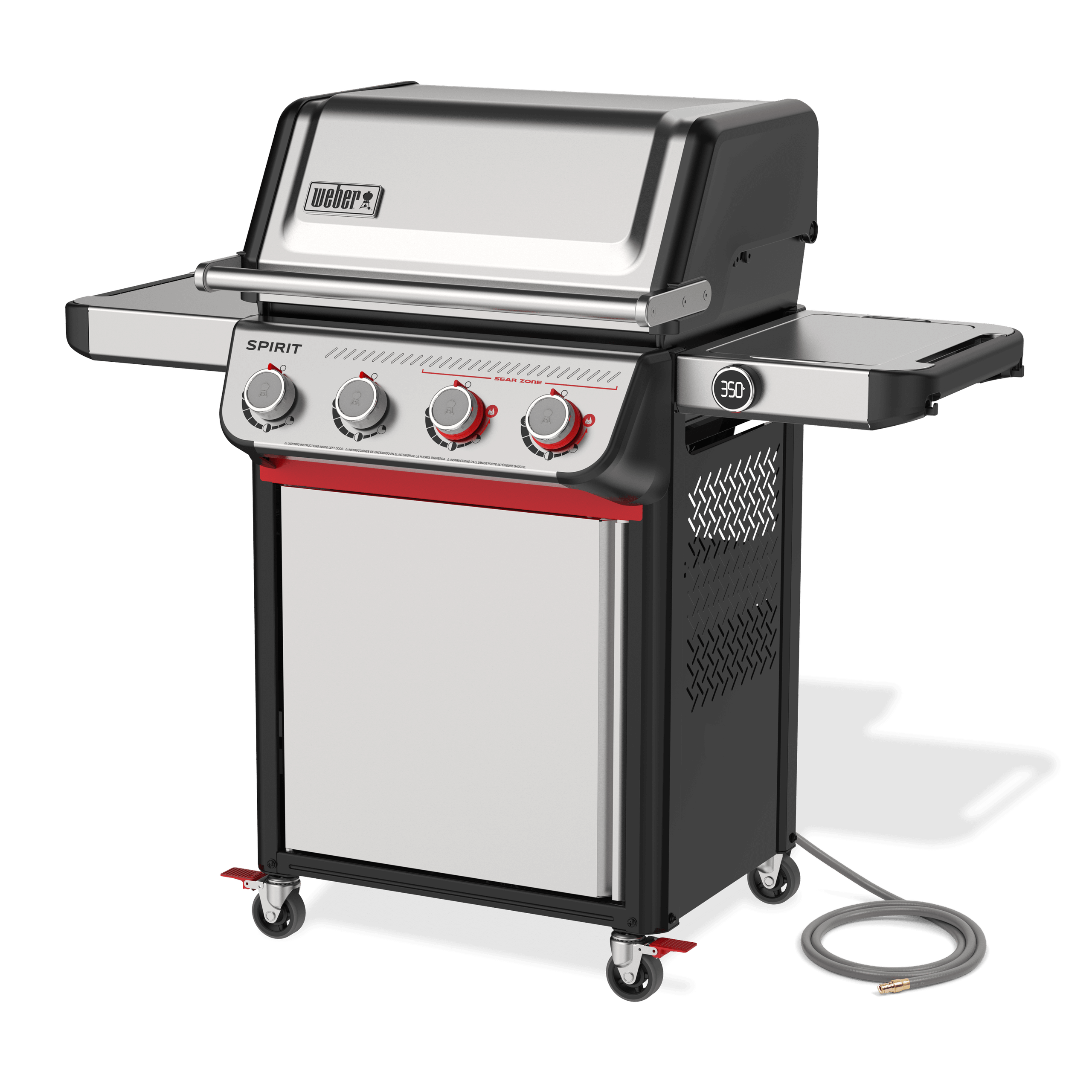 Weber 1501057 Spirit Sp-425 Gas Grill (Natural Gas) - Stainless Steel