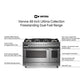Verona VUFSGE486DSS Verona Vufsge486Dss 48 Inch Ultima Collection Dual Fuel Range With 6 Brass Sealed Burners, 5.8 Cu. Ft. Oven Capacity, Digital Clock In Stainless Steel