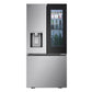 Lg LF25S6560S 25 Cu. Ft. Smart Standard-Depth Max™ French Door Refrigerator With Instaview® Door-In-Door® And Craft Ice™