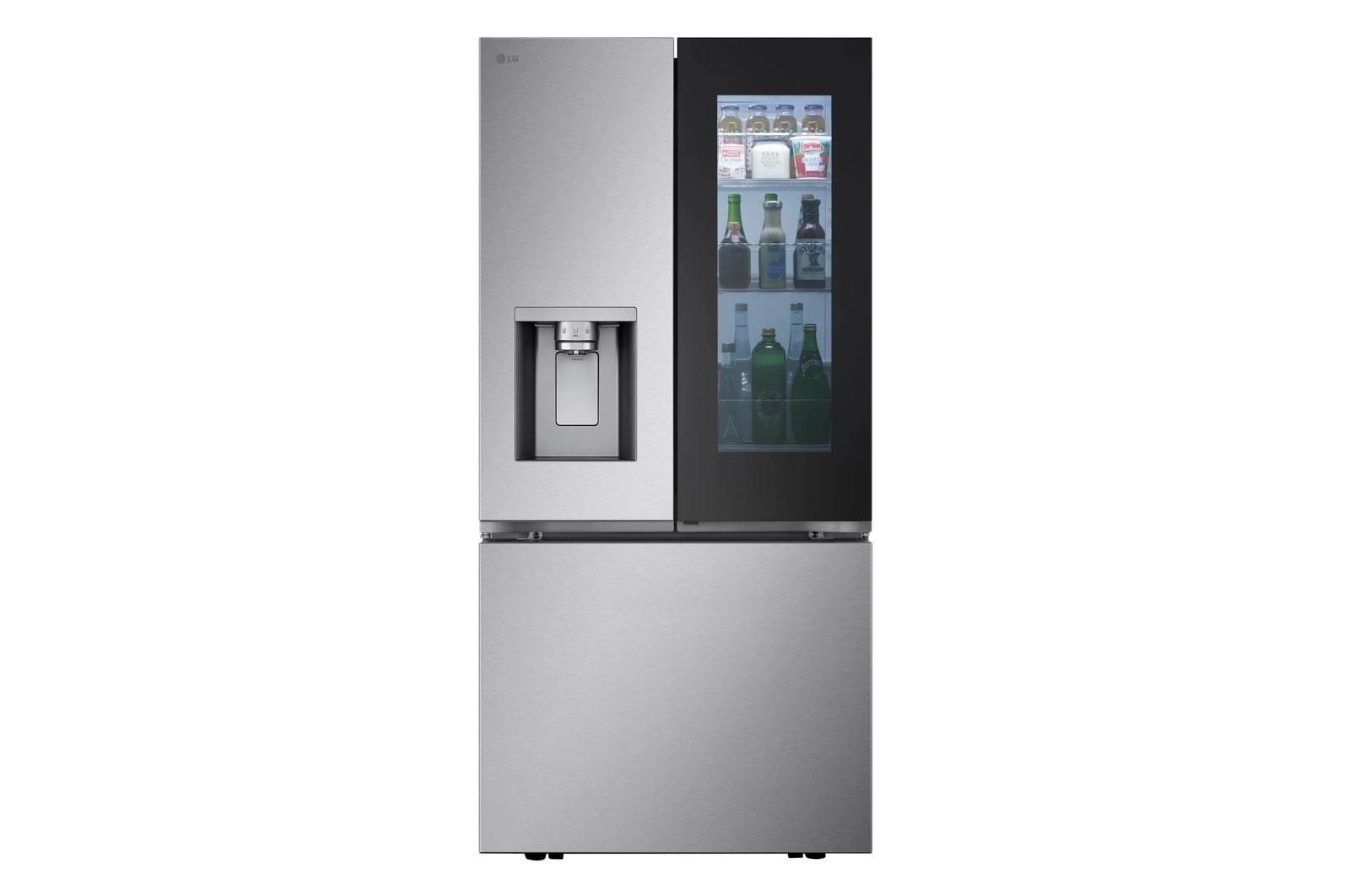 Lg LF25S6560S 25 Cu. Ft. Smart Standard-Depth Max™ French Door Refrigerator With Instaview® Door-In-Door® And Craft Ice™