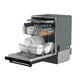 Thor Kitchen TDW24C7B 24 Inch Top Control Built-In Dishwasher In Black