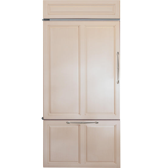 Monogram ZIC360NVLH Monogram 36" Panel-Ready Built-In Bottom-Freezer Refrigerator - Left Hinge