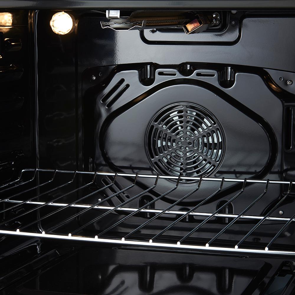 Forno FFSGS111630 Forno Leonardo 30-Inch Stainless Steel Gas Range, 5 Sealed Burners (Totaling 39,500 Btu), 5 Cu.Ft. Convection Oven, Continuous Cast Iron Grates, Black Enamel Interior, Auto Re-Ignition, Lp Conversion Kit Included