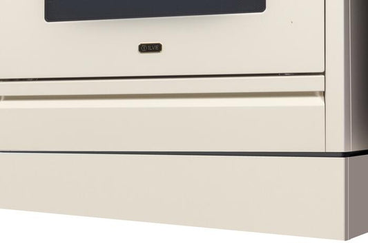 Ilve APZ150140A Antique White Toe Kick For 60" Nostalgie And Pro Ilve Range
