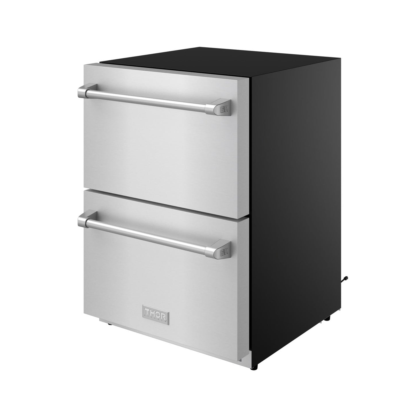 Thor Kitchen RF24U 24 Inch Undercounter Built-In Or Freestanding Drawer Refrigerator - Stainless Steel Gordon Ramsay Series