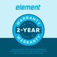 Element Appliance EEGR3A6MCCW Element Electronics 4.0 Cu. Ft. 30
