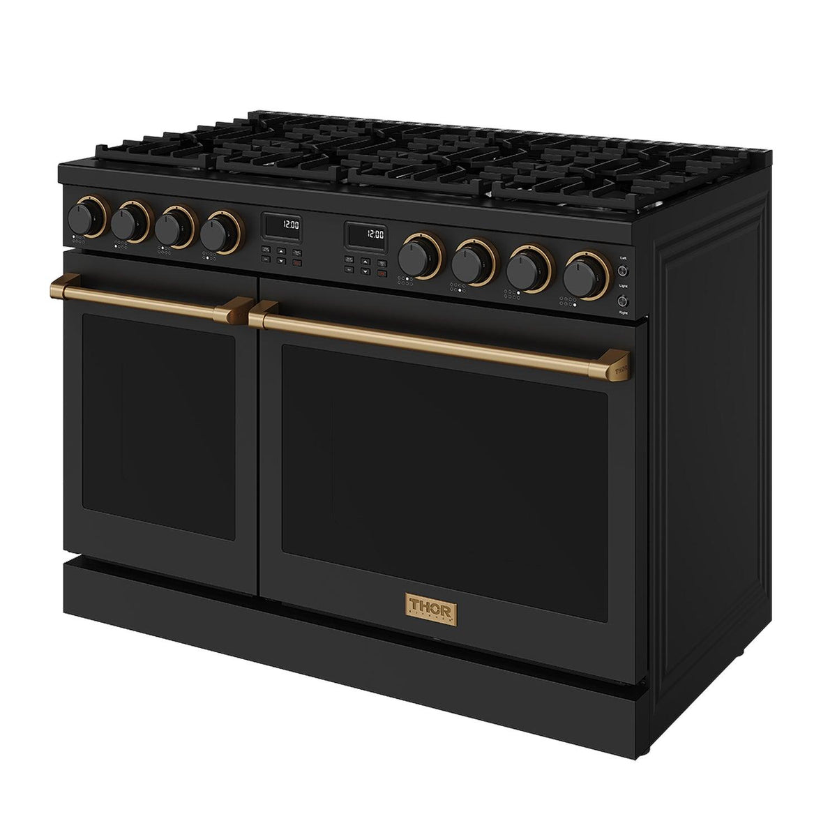 Thor Kitchen ARG48BBRZ 48 Inch Contemporary Professional Liquid Propane Range In Black/Bronze
