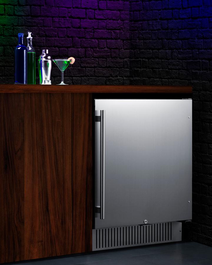 Summit FF27BCSS 27" Wide Built-In All-Refrigerator