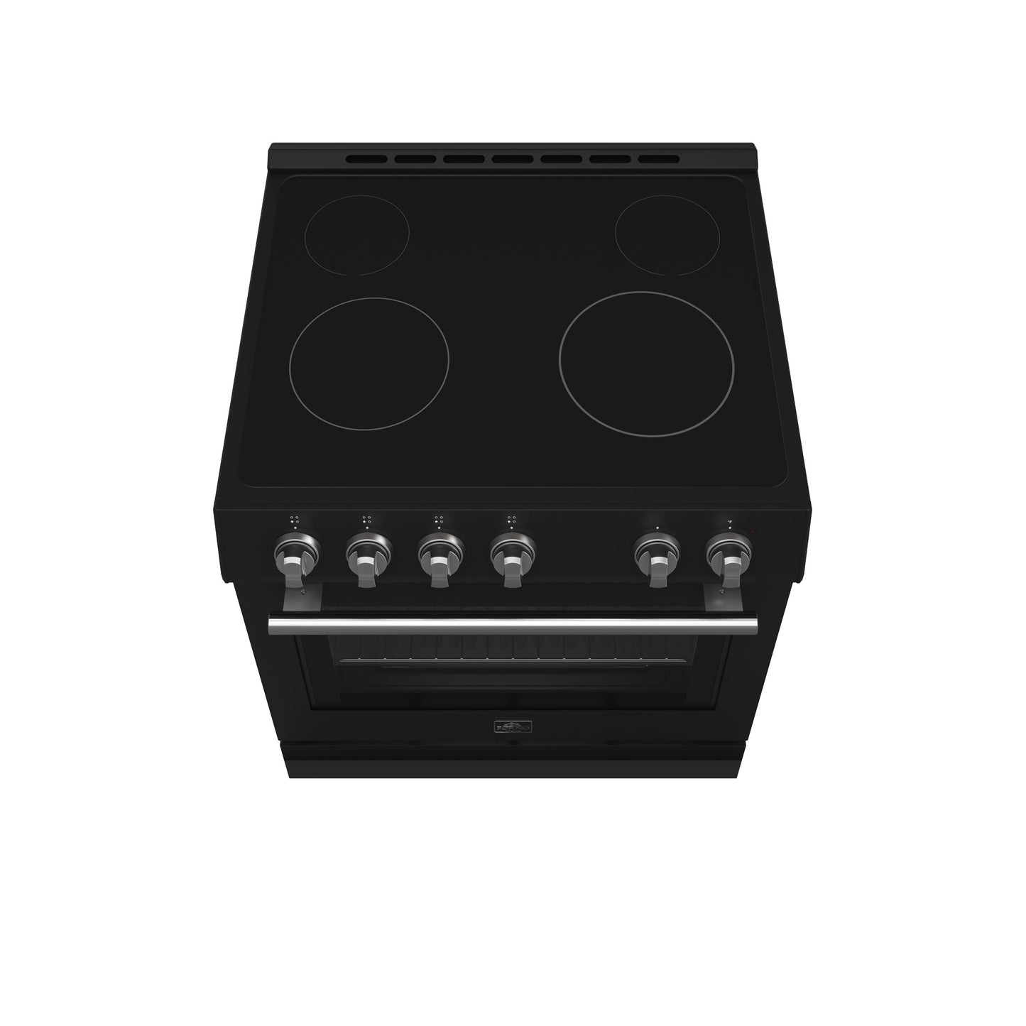 Forno FFSEL602230BLK Forno Leonardo Espresso 30-Inch Black Electric Range, True Convection, Energy Efficient