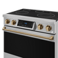 Thor Kitchen RSE36BRZ 36 Inch Professional Electric Range With Tilt Panel Touch Control In Stainless Steel/Bronze Gordon Ramsay Series - Rse36-Brz