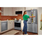 Lg LF24Z6330S 24 Cu. Ft. Counter-Depth Max™ With Zero Clearance™ 3-Door French Door Refrigerator