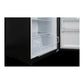 Verona VEFCF3320BK Verona Vefcf3320Bk 33 Inch Convertible Upright Freezer/Refrigerator With 20.2 Cu. Ft. Capacity, Exterior Control Panel, Garage Ready, Energy Star (Black)