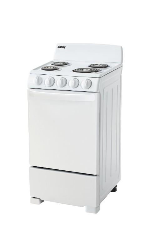 Danby DER203W Danby 20" Wide Electric Range In White