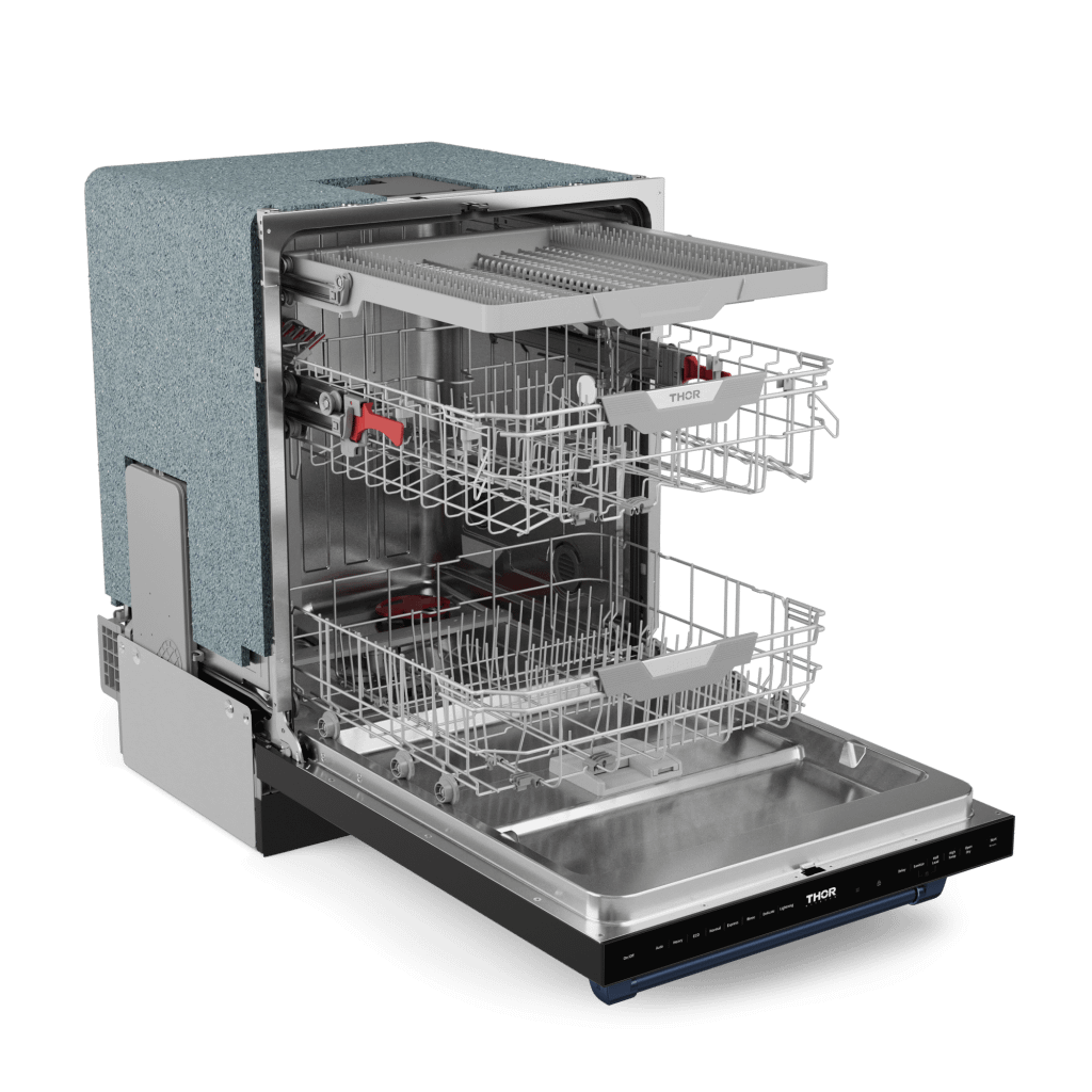 Thor Kitchen DW24X8BA00BLU 24 Inch Dishwasher Matte Black/Navy Blue Gordon Ramsay Series - Dw24X8Ba00-Blu