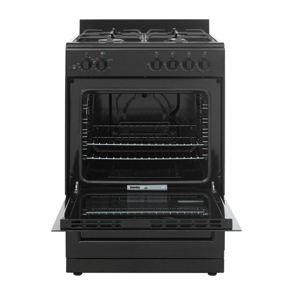 Danby DR24V1BGLP Danby 24" Wide Gas Range In Black