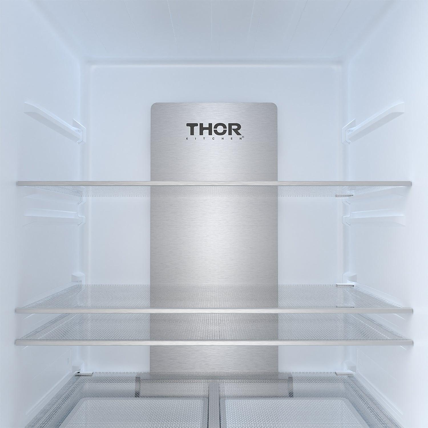 Thor Kitchen TRF3017BF 30 Inch Bottom Freezer Refrigerator In Stainless Steel