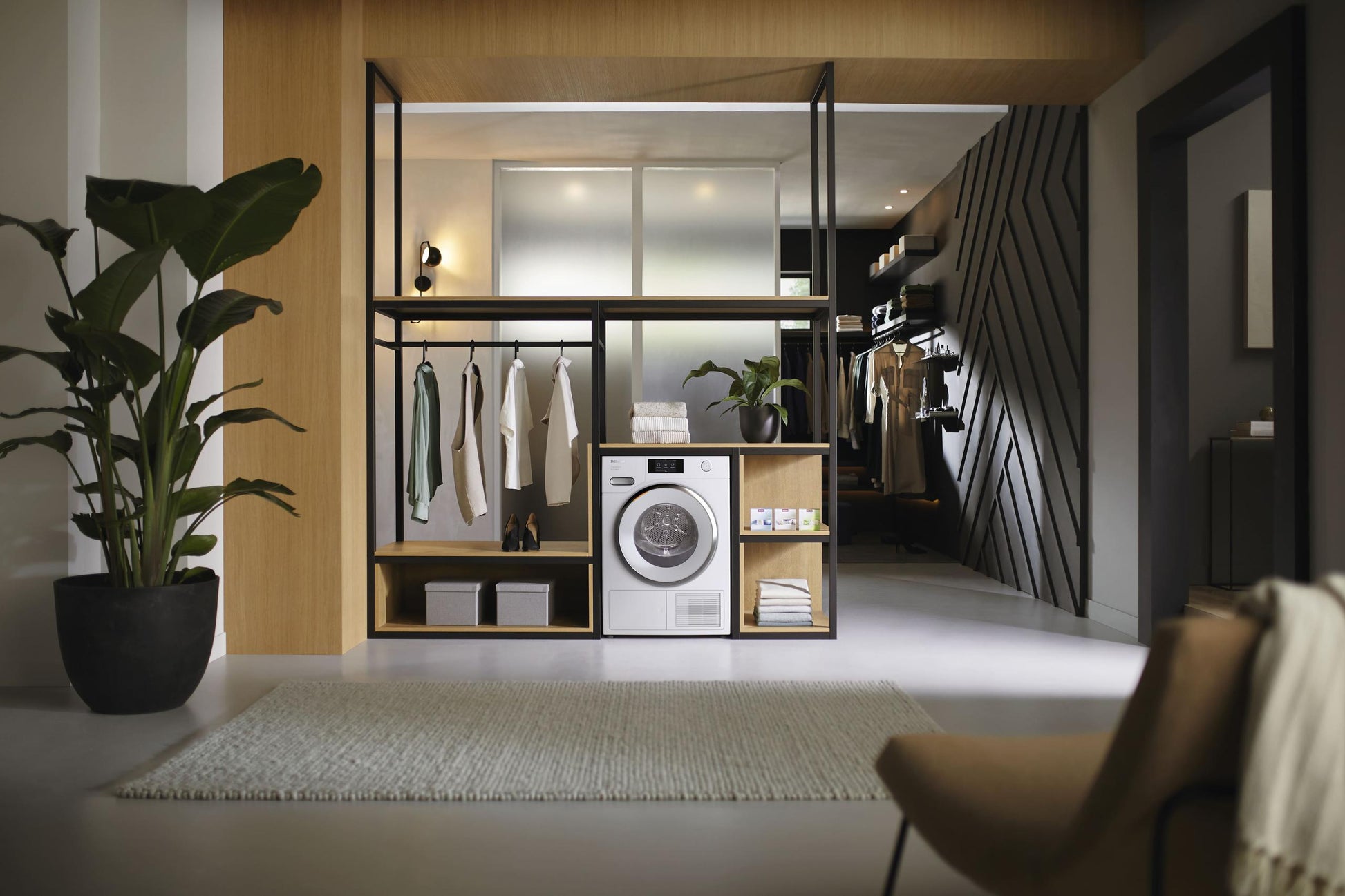 Miele TXR860WP Txr860Wp Eco & Steam Lotus White - T1 Heat-Pump Dryer: 18 Lb M Touch Steamfinish Honeycomb Drum Fragrancedos Miele@Home