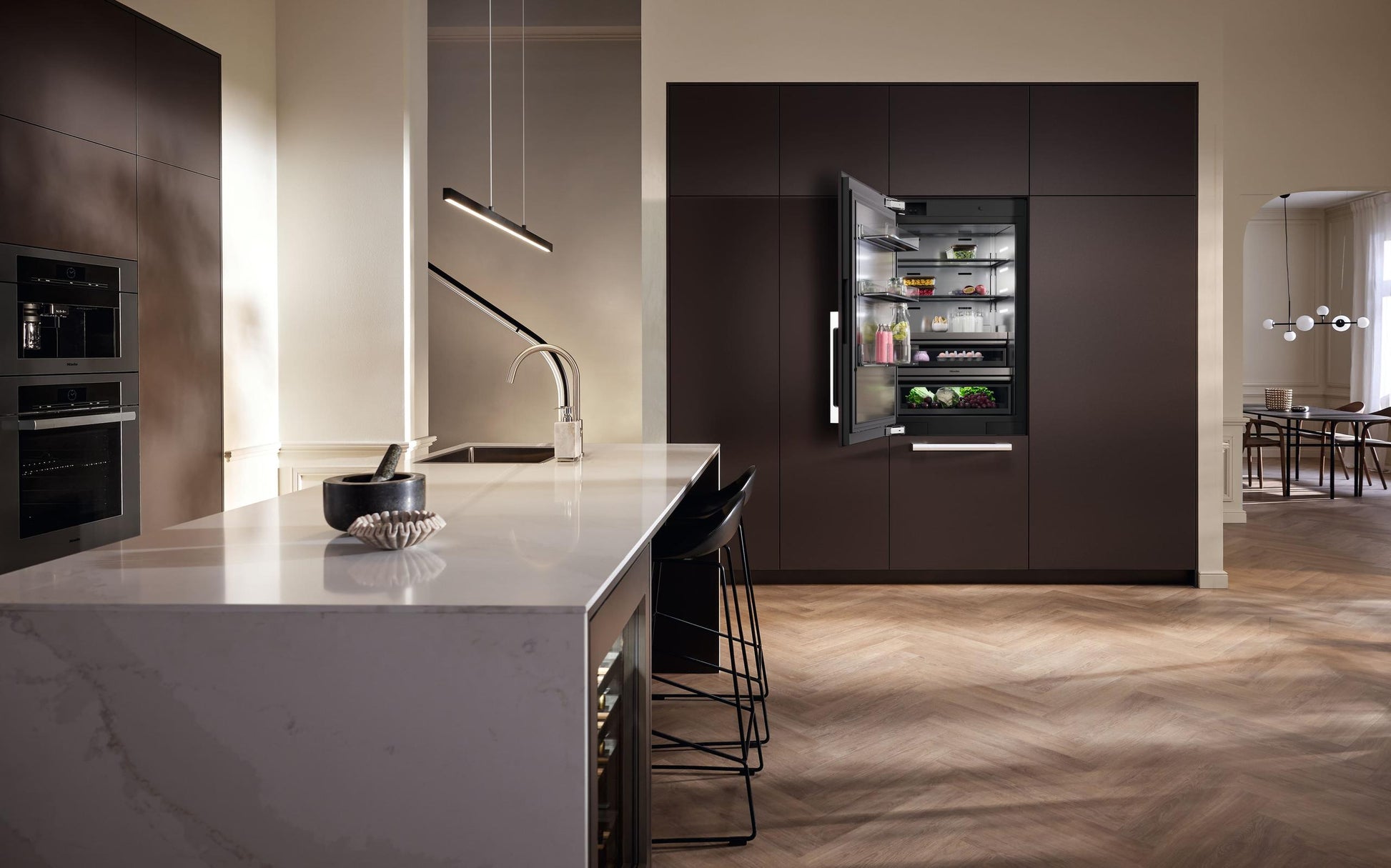 Miele KFMC3632L Kfmc 3632 L Compatible With Furniture Fronts - Mastercool™ Fridge-Freezer