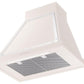 Ilve UANB30AWC Nostalgie 30 Inch Antique White Wall Mount Range Hood