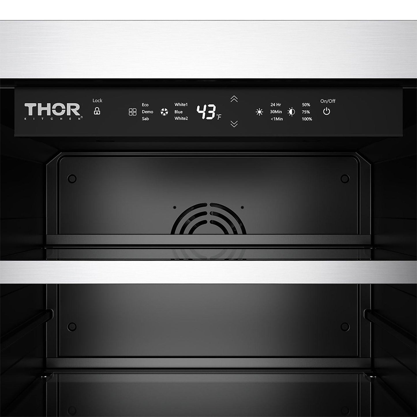 Thor Kitchen RBC24SSD Gordon Ramsay Collection 24 Inch Outdoor Undercounter Beverage Cooler In Stainless Steel