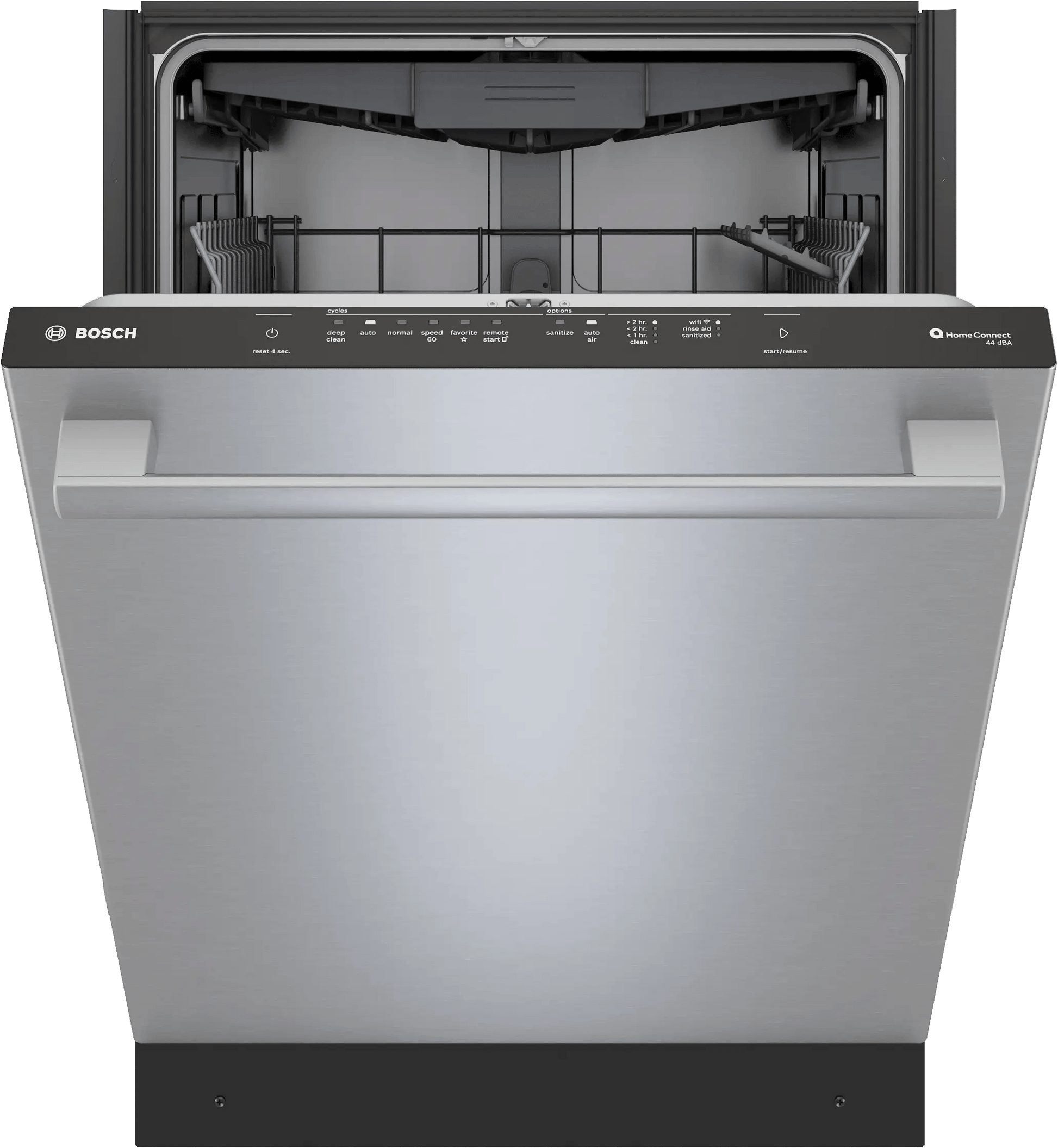 Bosch SHX65DM5N 500 Series, Built-Under Dishwasher, 24'', Brushed Steel Anti-Fingerprint