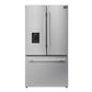 Forno FFFFD186636SB Forno Aosta 36-Inch French Door Refrigerator, Stainless Steel, 22.4 Cu.Ft, External Water Dispenser, Automatic Ice Maker, Energy Star Certified