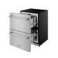 Thor Kitchen RZ24U 24 Inch Undercounter Built-In / Freestanding Drawer Freezer - Stainless Steel Gordon Ramsay Series