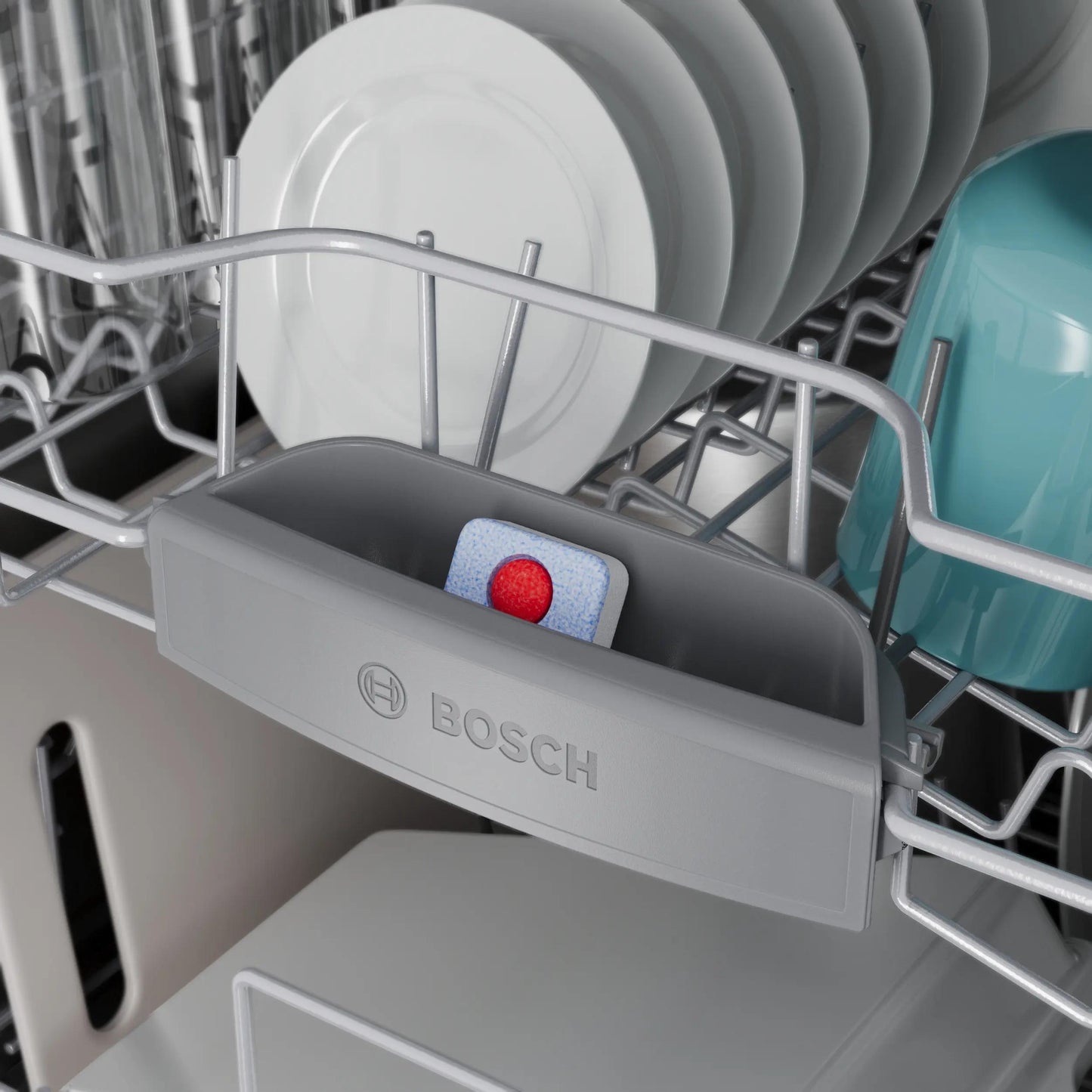 Bosch SHX53DM5N 300 Series, Built-Under Dishwasher, 24'', Brushed Steel Anti-Fingerprint