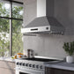 Forno FRHWM550336 Forno Venezia 36 Inch Wall-Mounted Range Hood With Touch Controls And Baffle Filters